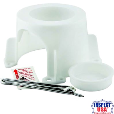 Radon-T Kit for RRNC, Radon & Moisture (28353) with Cap & Stakes