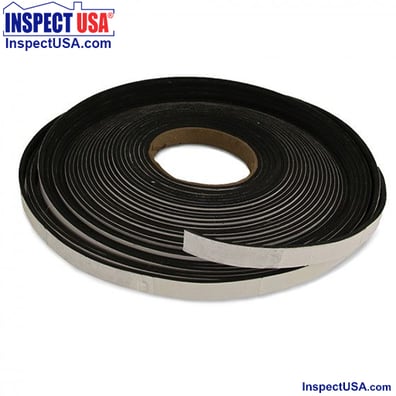 Pipe Strap Dampener 1/2" x 1/8" x 50' (28435) with Adhesive Strip