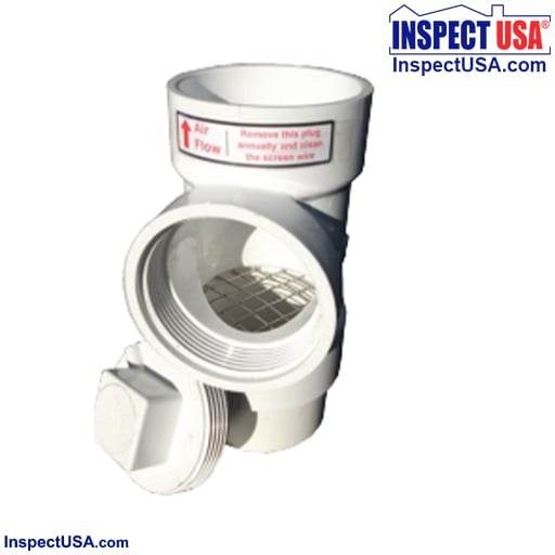Ice Debris Trap PVC 3" Schedule 40 Trap (28486) with Cleanout
