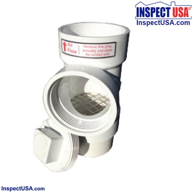 Ice Debris Trap PVC 3" Schedule 40 Trap (28486) with Cleanout