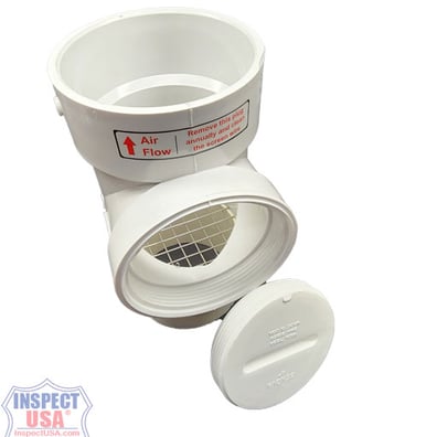 Ice Debris Trap PVC 4" Schedule 40 Ice/Debris Trap (28487) with Cleanout
