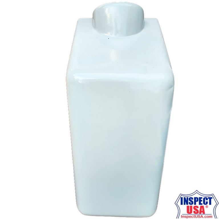 Blemished Exterior Radon Fan Cover ONLY (28617x) White AS-IS