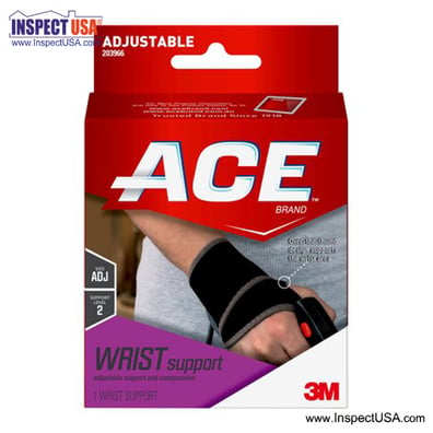 3M ACE Wrist Support (203966) One Size Adjustable