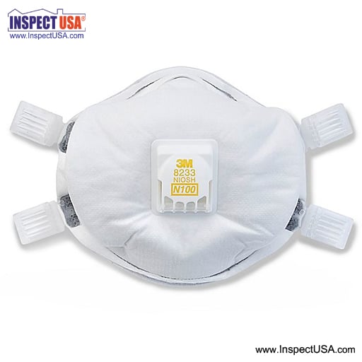 Respirator Dust Mask Disposable (8233) N100 Particulate