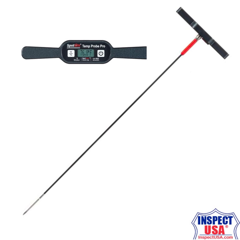SpotOn Carbon Fiber NIST Temperature Probe (42020) 66" SS Probe