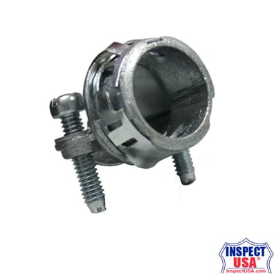 Sigma 3/4" Diecast Zinc Snap-in Connector (44665) Conduit Fittings 2pack