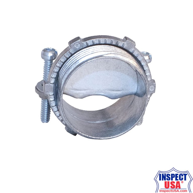 Sigma 1" Diecast Zinc Snap-in Connector (49663) Conduit Fitting
