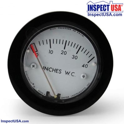 Dwyer Minihelic Manometer (50027) 0-40" Water Column