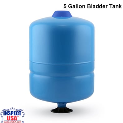Water System 5 Gallon Bladder (51155) Expansion Tank