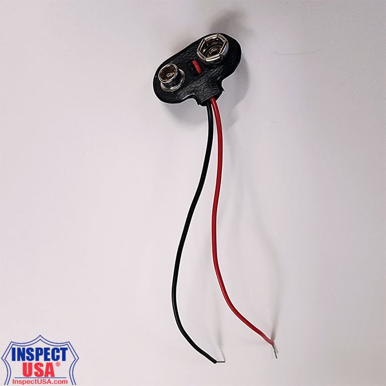 Battery Holder 9volt (534235) with 26AWG Wire Leads