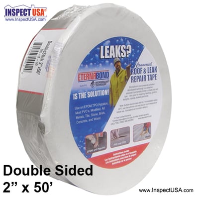White Eternabond Leak Repair Tape (68086) Double Sided 2x50