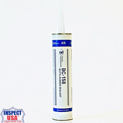 Pecora Butyl Rubber Sealant (68201) White 10.1 Ounce Tube