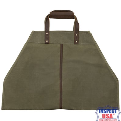 Rothco Canvas Waxed Canvas Log Carrier 38x28 Inches (71081) Olive Drab