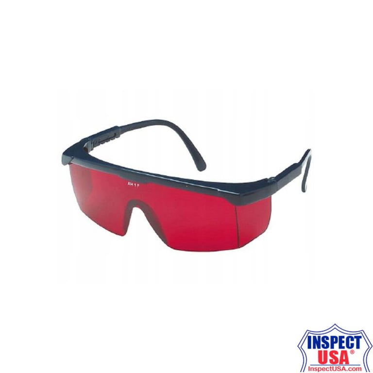 Leica Red Lens Glasses (723777) Improves Visibility of Laser Dot