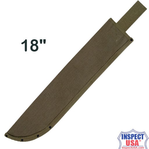 Rothco 18" Canvas Sheath (935) Olive Drab