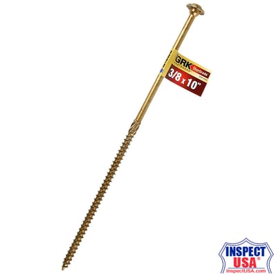 Structural Wood Screws 3/8" x 10" T40 Star (96025) GRK Fasteners