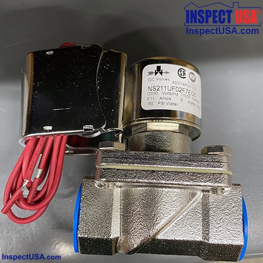 Stainless Steel 3/4" Solenoid Valve (98049)