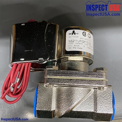 Stainless Steel 3/4" Solenoid Valve (98049)