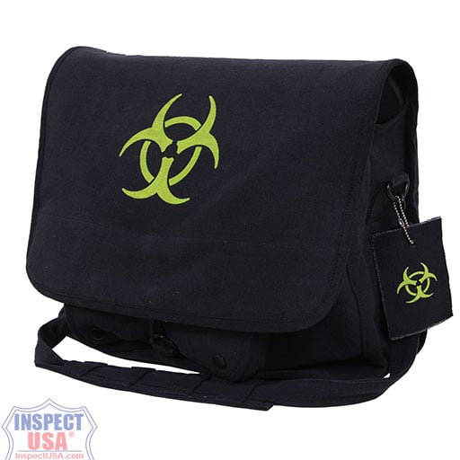 Rothco Canvas Bio-Hazard (99139) Messenger Bag