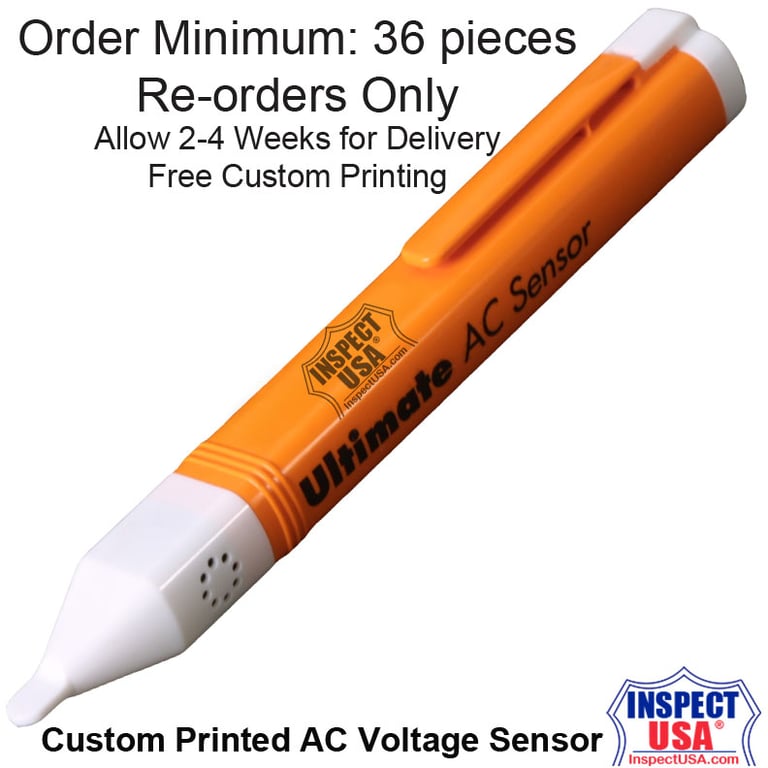 Custom Non-Contact Voltage Sensor (AC3000c) 36 Piece Reorders Only
