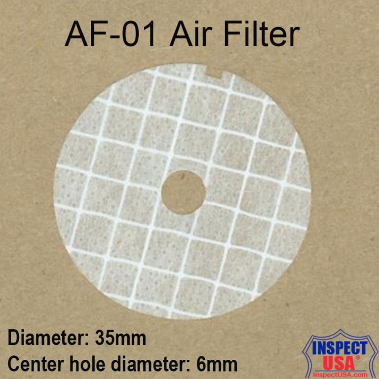 Replacement Air Filter (AF-01) for Lutron PM Series Loggers