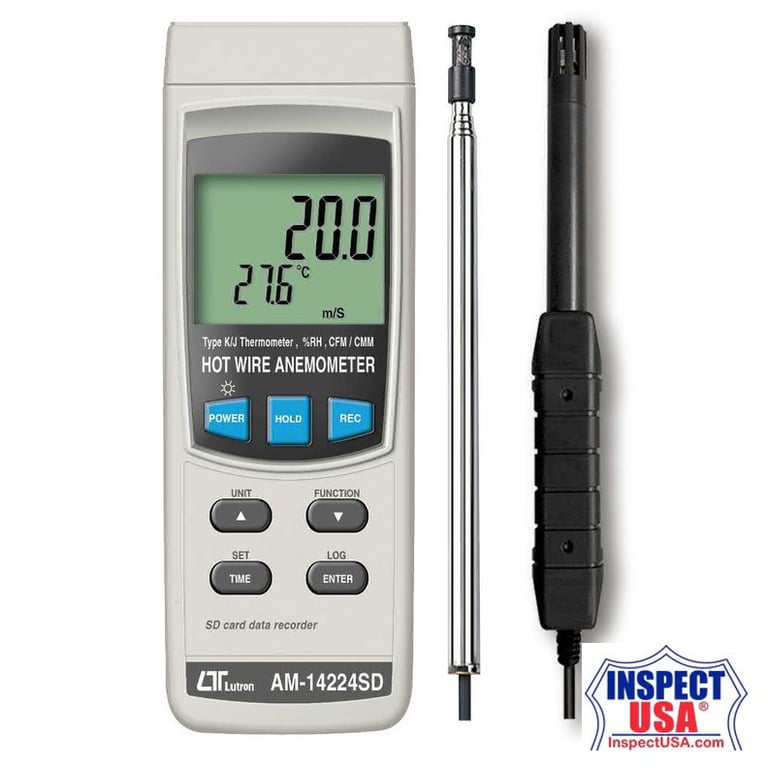 Lutron Hot Wire Anemometer (AM-14224SD)