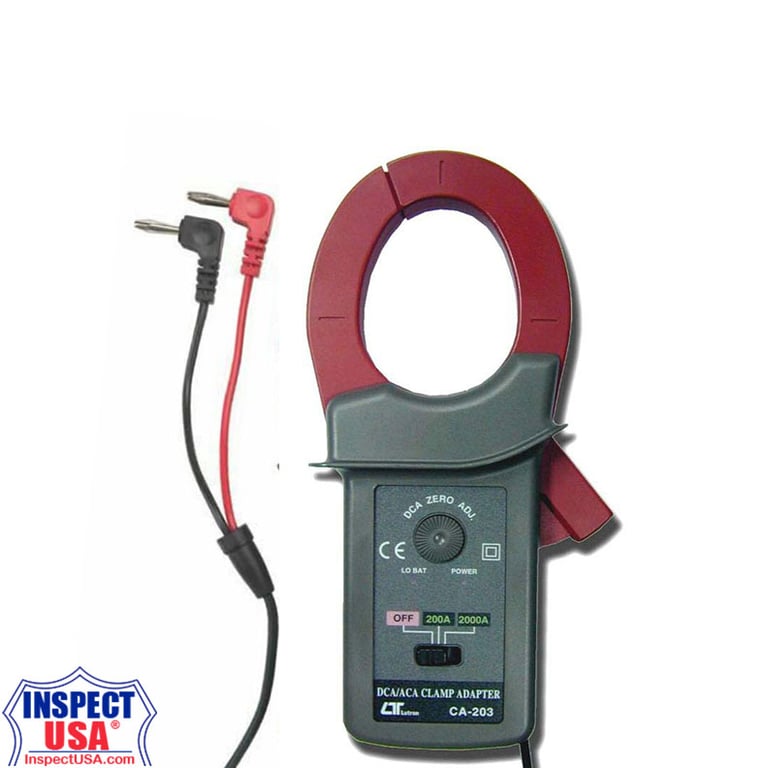 DCA ACA Clamp Adapter (CA-203) 200/ 2000A For Digital Multimeters