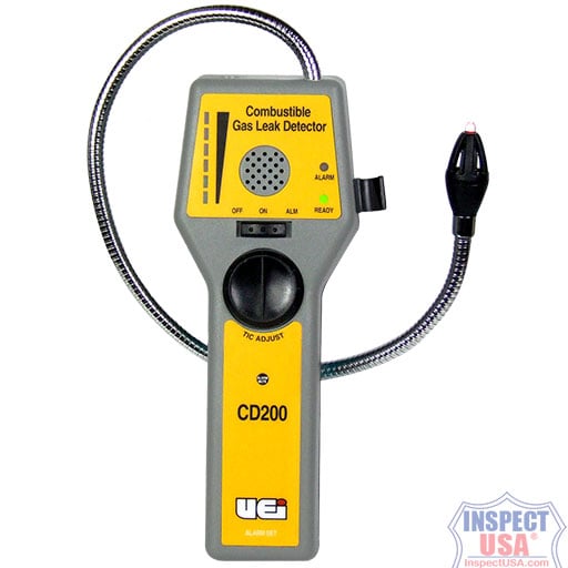 Combustible Gas Leak Detector (CD200) 18" Goose Neck, Tip Light