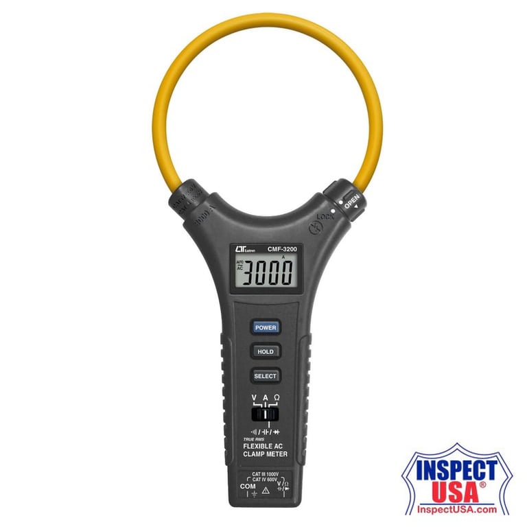 Ultra Flex Clamp Meter (CMF-3200) Double Insulation Coil