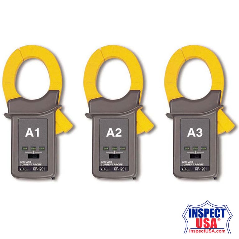 Lutron 1200amp Current Probes (CP-1201) Set of 3