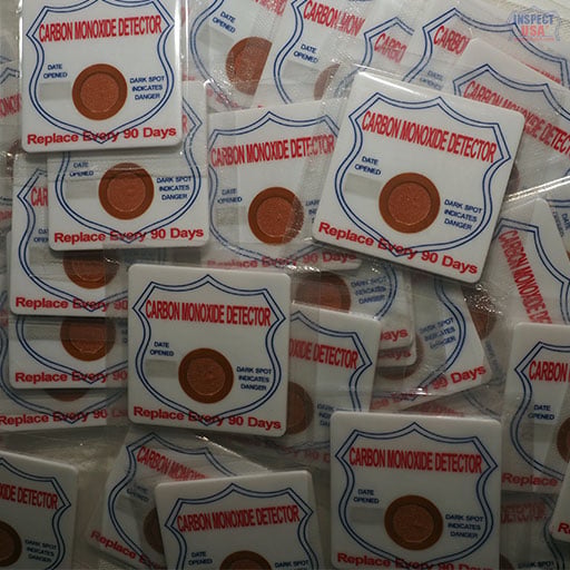 Generic Carbon Monoxide Safety Badge (cPG-100) CO Gas Detector 100pack