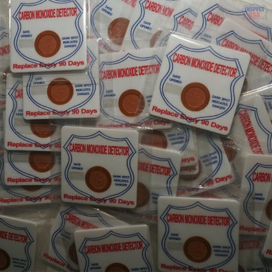 Generic Carbon Monoxide Safety Badge (cPG-100) CO Gas Detector 100pack