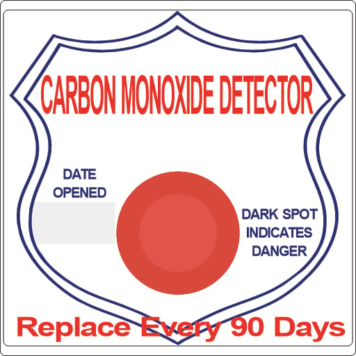 Generic Carbon Monoxide Safety Badge (cPG) CO Gas Detector