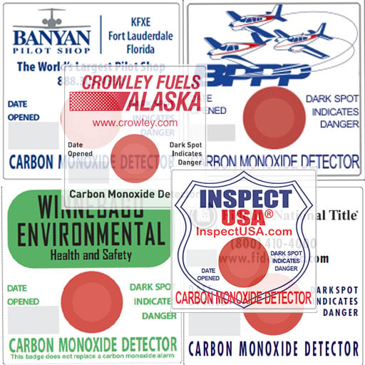 Samples Set Carbon Monoxide Badge (CPS-03) Pack of 3