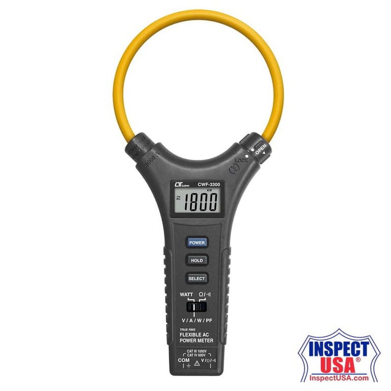Lutron True RMS, 3000 a Flexible AC Power Meter (CWF-3300)