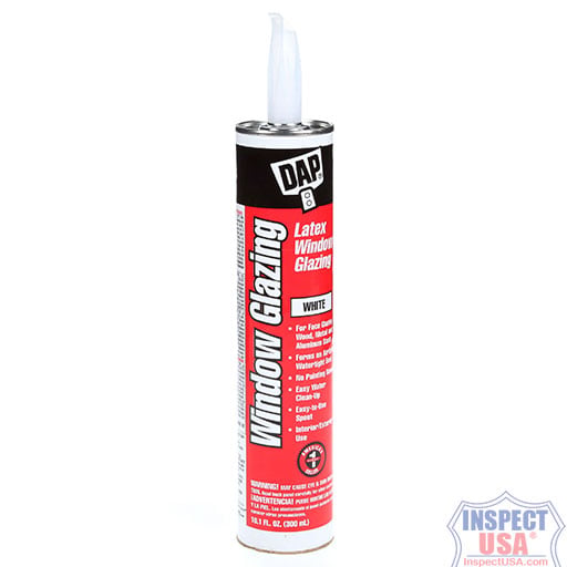 DAP Window Glazing Sealant 10.1 oz Cartridge (12108) White