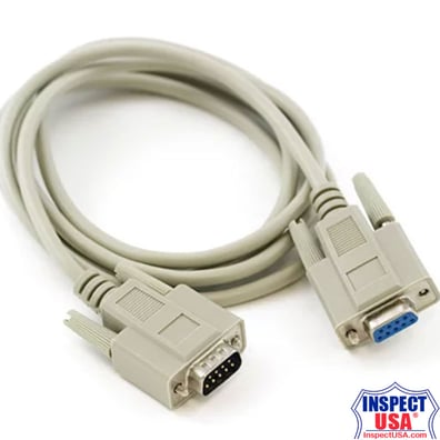 RS232 Cable 6' (DB9-FM) Male DB9 to Female DB9 Connector