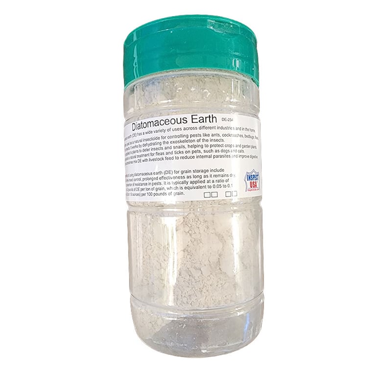 Diatomaceous Earth (DE-234) 12oz Shaker Top Container