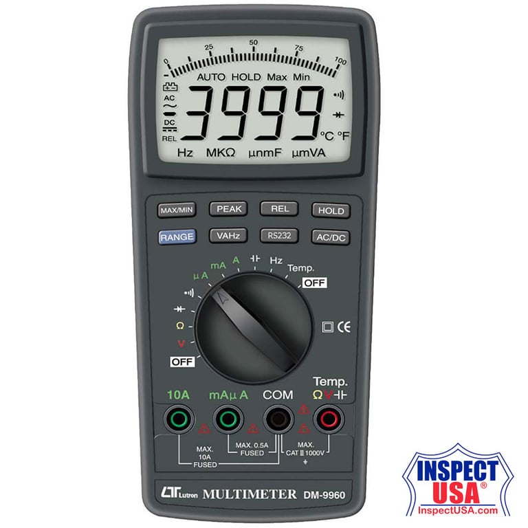 Multi-Meter (DM-9960) Auto-Ranging 1000V