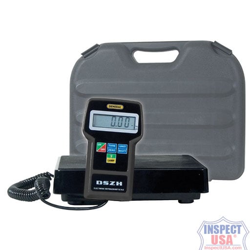 Digital Platform Refrigerant Charge Scale (DS300RC) 0 to 220 lbs