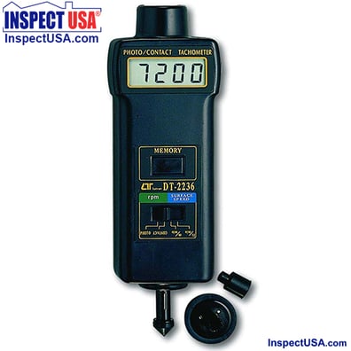 Lutron Photo & Contact Tachometer (DT-2236) 100,000 RPM