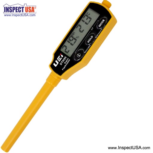 Digital Psychrometer (DTH35) with Extended Sensor Probe