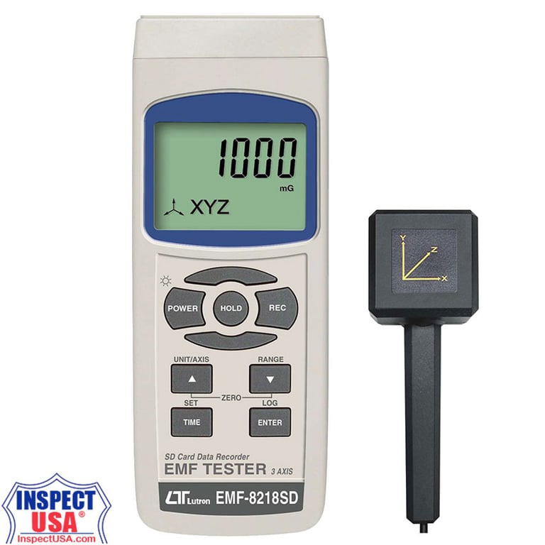 Lutron Multi-Field EMF (EMF-8218SD) RF/LF Electromagnetic Field Meter