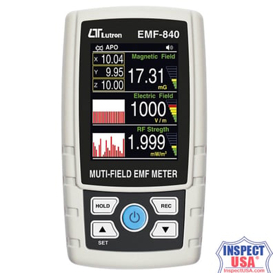 Lutron Multi-Field EMF (EMF-840) RF/LF Electromagnetic Field Meter