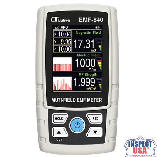 Lutron Multi-Field EMF (EMF-840) RF/LF Electromagnetic Field Meter