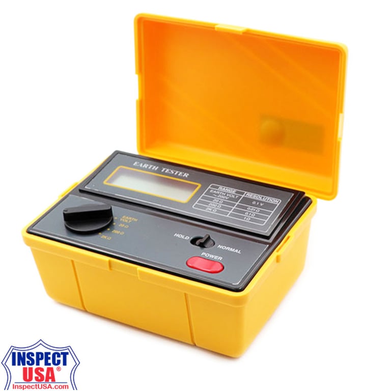 Earth Resistance Tester (ET-3000) in Case