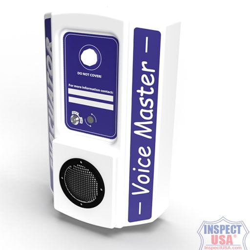 Sitemaster Evacuator Self-Contained Voice Master, Hand Sanitizer