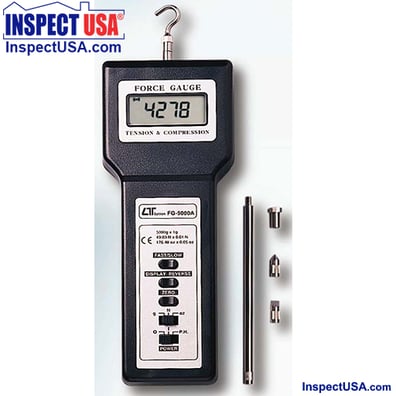 Force Gauge Tension & Compression 5 Kg (FG-5000A) with Case