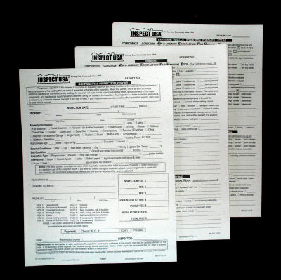 Report Form Pre-Inspection 23 Page Single Sheet (FSREUS) with Cover