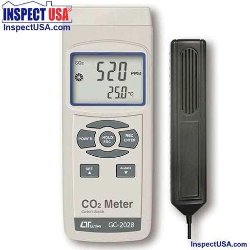 Lutron Carbon Dioxide Meter (GC-2028) with Remote Sensor Probe